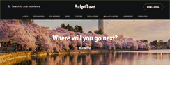 Desktop Screenshot of budgettravel.com